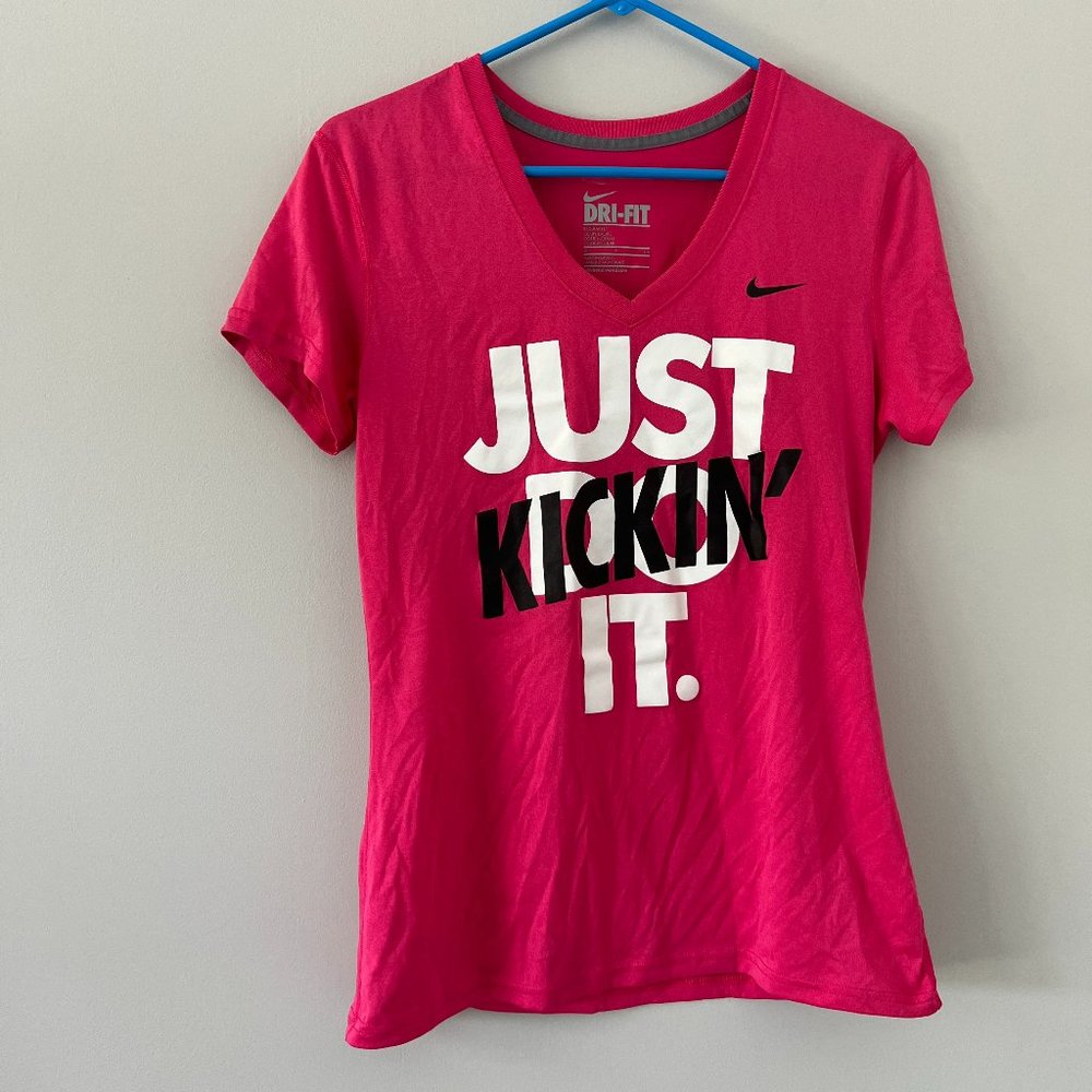 Nike Dri-fit V Neck Workout Shirt